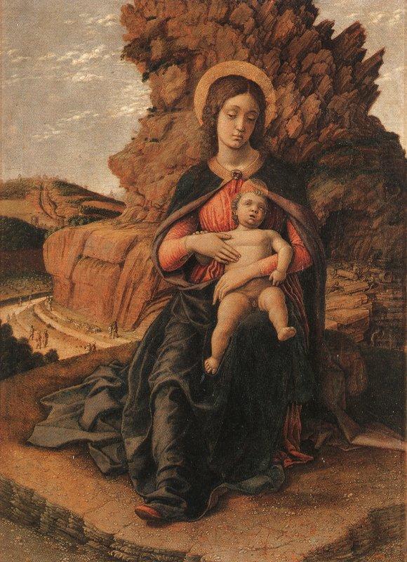 Andrea Mantegna Madonna and Child china oil painting image